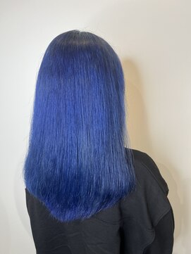 テーラヘアー 大網店(TELA HAIR) ビビットブルー