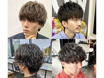 カット純(CUT純)の写真/あなたにぴったりのスタイル、似合わせメンズパーマで新しい自分を発見！