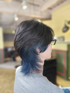 キュアケー(cureK) ウルフ×インナーカラー