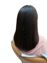 クオリス 上板橋店(QUALIS) 美髪ストレート×縮毛矯正♪前髪カット30代40代髪質改善