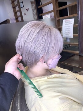 ヘアークリアー 草加 ラベンダーシフォンショート