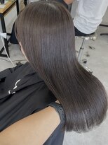 ウル 岡山駅店(ULu.)&nbsp;岡山美容室くすみベージュブリーチなし透明感カラー