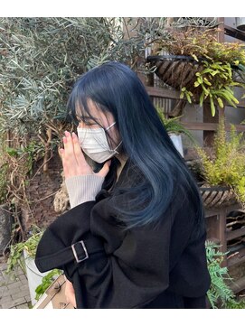 ローレン(LOREN) ミディアムヘア/デザインカラー/フェイスフレーミング/栄/久屋