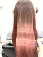 アグヘアージンズ 野々市2号店(Agu hair zings) ブリーチ毛でもメテオなら艶々です^_^