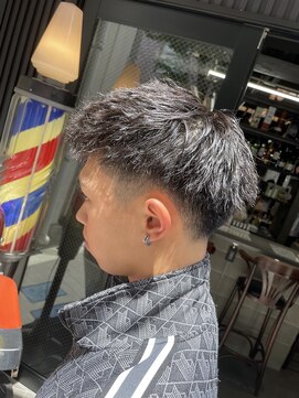 宮崎理容院 オークス店  【メンズ】ツイストパーマ2