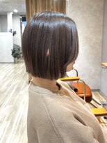 リアン 綱島(Lien)&nbsp;ヘーゼルベージュ/ブリーチなし/ボブ/トーンアップ/水素カラー