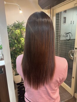 テュセ ヘアー 京都(Tu sais hair kyoto)の写真/髪本来の輝きを大切に。ヴィラロドラオーガニックとダメージレス施術で、憧れのツヤ髪へ導きます◎