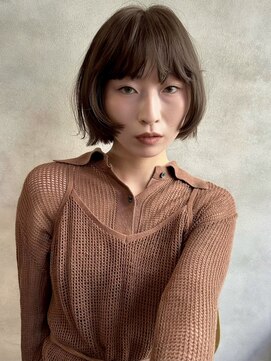 ノラ ギンザ(NORA GINZA) 大人ボブくびれボブレイヤーボブ外ハネボブ結べるボブ垢抜けボブ