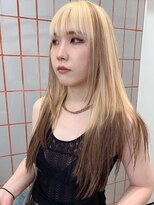 ペレ 原宿(PELE)&nbsp;ピンクベージュ/アンブレラカラー/クールショート/前髪/原宿