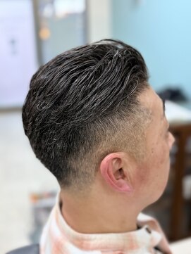 サムズヘア(Sam's hair) メンズカットツーブロックアイロンパーマ