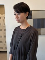 アンフェインド02(UNFEIGNED 02)&nbsp;ショート/ミルクティーブロンド/ダークブルー/伏見