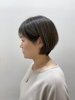 ヘアーライズ 池袋東口店(hair RISE)&nbsp;ショートカット白髪ぼかしハイライトと髪質改善30代40代50代