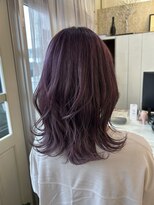 ヘアアンドメイクグラチア(HAIR and MAKE GRATIAE)&nbsp;艶髪★ピンクバイオレット★
