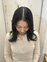 エイチ 梅田(H)&nbsp;くびれボブフェイスフレーミングミディアムウルフピンクミニボブ