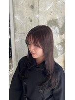 ピーロ(piilo)&nbsp;ピンクブラウン／顔まわりレイヤー