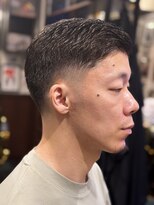 ブロートーキョーバーバーショップ 神田2nd(Bro Tokyo BARBERSHOP)&nbsp;低めミドルスキンフェード！