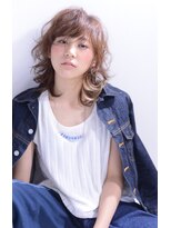 バズ ヘアーメイク(buzz Hair make)&nbsp;[buzz-Hair make] エアリーボブ（ベージュアッシュ）