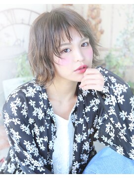 メル(Mer) タンバルモリでセミウエットなショートスタイル♪