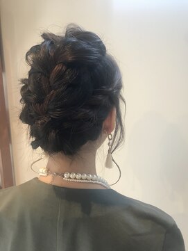 フィゼル 福島店(fizelle) パーティーヘアセット　＊原明日香