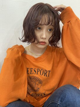 アクアオモテサンドウ(ACQUA omotesando) △大人可愛いボブパーマ前髪パーマデジタルパーマ