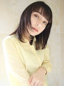 ヨファ ヘアー 芦屋店(YOFA hair) 大人かわいい似合わせカットベビーバング0606