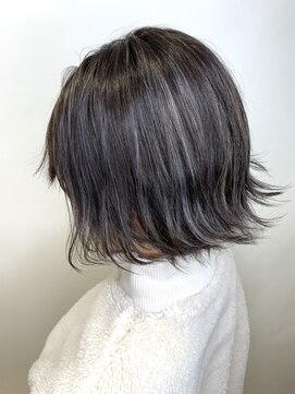 リー 甲子園(Lee) グレーハイライト×外ハネボブ