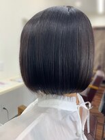 ヘアメイク フェイス(hair make faith) 切りっぱなしボブ