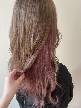 ジェイエルビー(JLB) 【JLB.moe】ミルクティーベージュ×スモーキーピンク