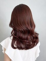 アイティーバイアルバム 松戸店(IT by ALBUM)&nbsp;チョコブラウン_チェリーブラウンフェミニンロング_ba405641