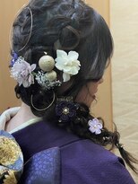 ヘアアンドメイク アール(hair&make R) 成人式アップ