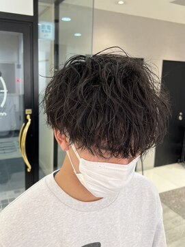 アース コアフュールボーテ 東松山店(EARTH coiffure beaute) 波巻きスパイラルパーマアドミオフェード