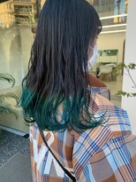 ツバメ ヘアー(TSUBAME HAIR) 裾カラー