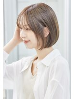 ミチオ ノザワ ヘアサロン ギンザ(Michio Nozawa HAIR SALON Ginza)&nbsp;丸みボブ×似合わせカット【瀧上丈司】