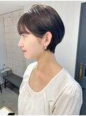 マッシュショート/丸みショート/大人ショート/大人かわいい