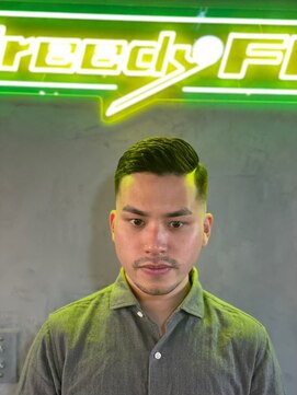 グリーディーフォックス 三軒茶屋(GreedyFOX) 波巻き/マッシュパーマ/ウルフ/ハイライト<理容室>三軒茶屋