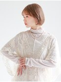 ベージュミニボブスタイル＊