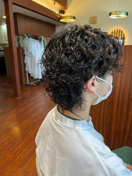 ビアンコ(BlANCO) ウルフスパイラルパーマ(堀江・四ツ橋)