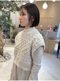 簡単スタイリングで毎日おしゃれボブ