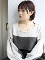 バース(BIRTH)&nbsp;天神【BIRTH】似合わせカットミニボブレッドブラウン艶髪 5