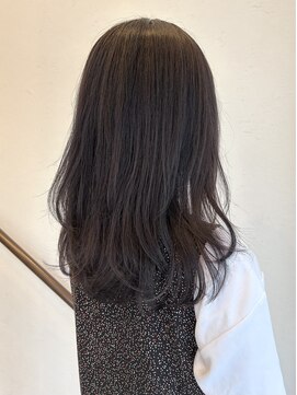 アドラーブル けやき通り店(adorable) 大人可愛いダブルカラーパープルブラックレイヤーウルフ