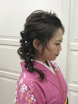 イトマンスタジオベル(itoman studio belle) サイド編みおろし