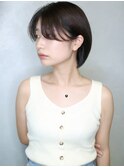 天神【BIRTH】ワンレンボブ前髪あり小顔ネビージュ　7