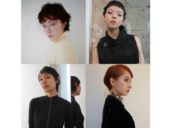 ヒメル(HML U/2A)の写真/カット部門KAMI CHARISMA毎年受賞の実力派。もちの良いカットからデザインカットまでカットに定評あり。