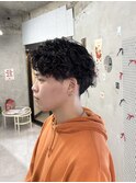 前髪を上げる方におすすめ!!スパイラルパーマ