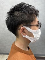 リット×ベリエ(Lit.×belier) 鹿児島波巻きパーマシャドウパーマフェザーパーマメンズマッシュ