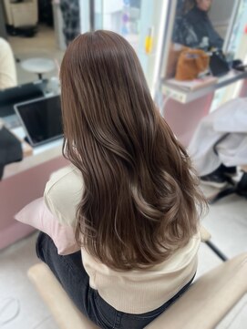 ユーフォリア エヌ 池袋サンシャイン通り店(Euphoria +n) ブリーチなし明るめモカグレージュ♪