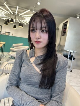 ゼスト ジグ(ZEST ZIGU) 艶暗髪/ラベンダー/低めレイヤー/吉祥寺/竹下