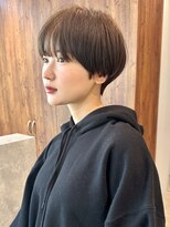 ビュートリアム 南青山(BEAUTRIUM)&nbsp;大人マッシュショート分け目なしショートショートボブ30代40代