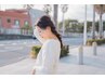 【初回20%割引】ホームケア付　カラー＋カット＋トリートメント11000→
