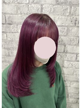 イリエ 川口(irier) 今大注目ざくざくレイヤー☆ピンクラベンダー